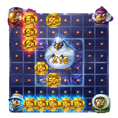 Λειτουργία Yeti Snack Time Pirots 4 στο Frozen Fury