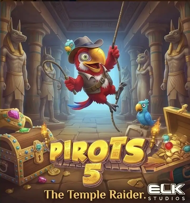 Pirots 5 The Temple Raider παιχνίδι μπόνους
